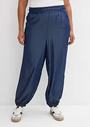 Pantalon esprit jogger en Lyocell, bonprix