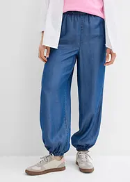 Pantalon esprit jogger en Lyocell, bonprix