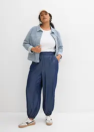 Pantalon esprit jogger en Lyocell, bonprix
