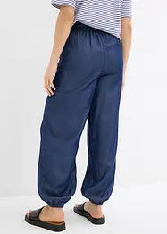Pantalon esprit jogger en Lyocell, bonprix