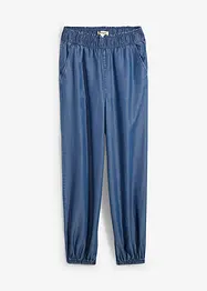 Pantalon esprit jogger en Lyocell, bonprix