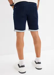 Bermuda en molleton effet jean, Regular, bonprix
