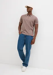 Polo en maille piquée, 100% coton, bonprix