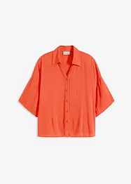 Chemisier court de plage en viscose fluide, bonprix