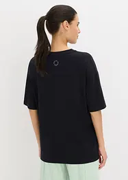 T-shirt de sport oversize avec coton, séchage rapide, bonprix