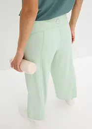 Pantalon de sport longueur mollet et jambes larges, bonprix