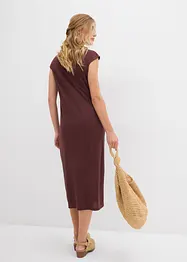 Robe midi aspect maille, bonprix