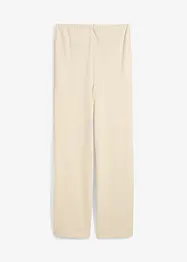 Pantalon palazzo aspect maille, bonprix