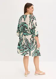 Robe courte en viscose fluide, manches kimono, bonprix