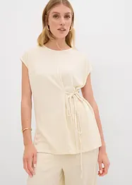 Haut long avec détail à nouer, bonprix