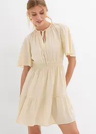 Robe courte et fluide en viscose mélangée, bonprix