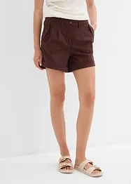 Short en twill, taille haute, bonprix