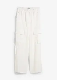 Pantalon large et fluide à poches cargo, bonprix