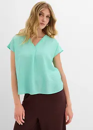 Blouse fluide en viscose mélangée, bonprix