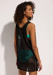 Top long de plage transparent, bonprix