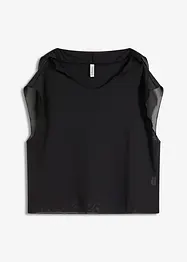 T-shirt de plage transparent avec capuche, bonprix