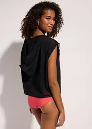 T-shirt de plage transparent avec capuche, bonprix