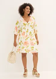 Robe-tunique imprimée en viscose fluide, bonprix