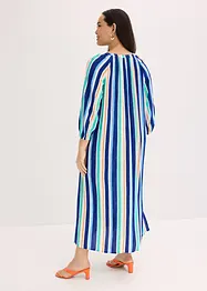 Robe caftan rayée en viscose texturée, bonprix