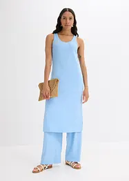Robe midi en maille douce et côtelée, bonprix