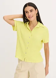 Chemisier en jersey texturé, bonprix