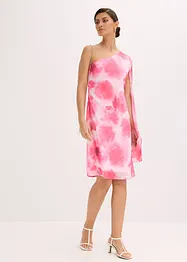 Robe asymétrique en crêpe fin, bonprix