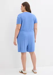 Combishort fluide en jersey de viscose mélangée, bonprix