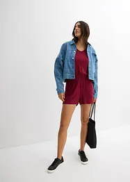 Combishort en jersey viscose, bonprix