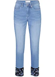 Jean avec broderies, bonprix