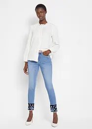 Jean avec broderies, bonprix