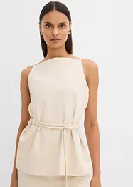 Top en maille piquée, bonprix
