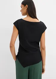 Top à base asymétrique en matière néoprène confortable, bonprix