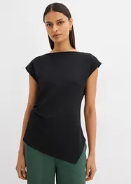 Top à base asymétrique en matière néoprène confortable, bonprix