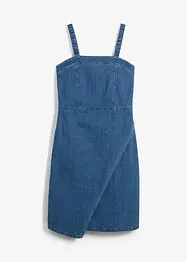 Robe en jean style portefeuille, bonprix