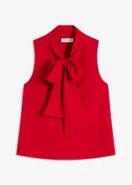 Top avec col à lavallière, bonprix
