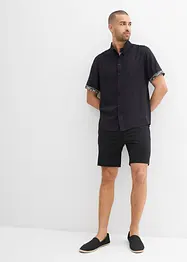 Chemise manches courtes en viscose, slim, bonprix