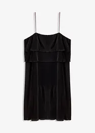 Robe en jersey plissé, bonprix