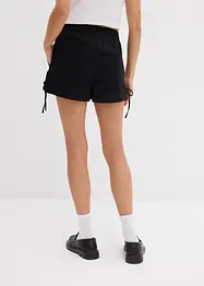 Short à taille élastiquée en coton extensible, bonprix