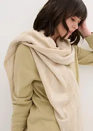 Foulard en lin mélangé, bonprix