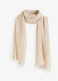 Foulard en lin mélangé, bonprix