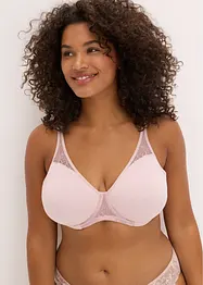 Lot de 2 soutiens-gorge avec armatures et coton doux, bonprix