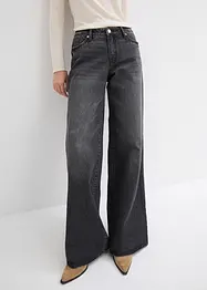 Jean large, taille mi-haute, bonprix
