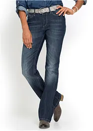Jean bootcut taille haute, extensible et confortable, bonprix