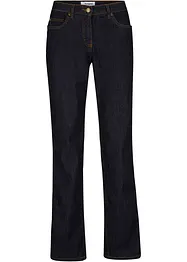 Jean droit taille mi-haute, extensible, bonprix