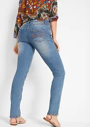 Jean droit extensible, bonprix