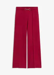 Pantalon large avec ceinture décorative, bonprix
