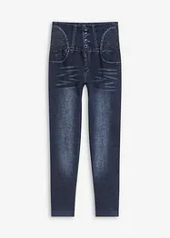 Legging sculptant sans coutures imitation jean, effet sculptant fort, bonprix