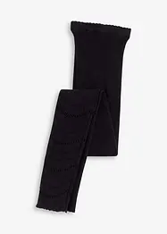 Legging avec bordures confort et broderie anglaise 80den, bonprix