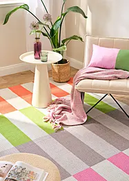 Coussin bicolore, imprimé color-block, bonprix