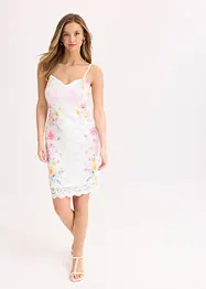 Robe en dentelle à fines bretelles, bonprix